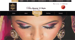Desktop Screenshot of blissbeautynstyle.com